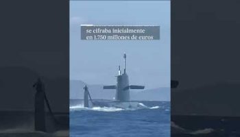 El submarino español ‘Isaac Peral’ empieza a navegar diez años después de lo previsto #shorts
