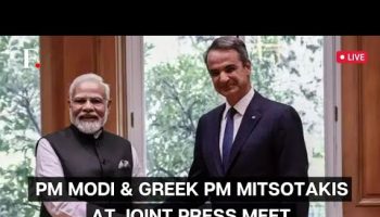 LIVE: India’s PM Modi and Greek PM Kyriakos Mitsotakis at Joint Press Meet