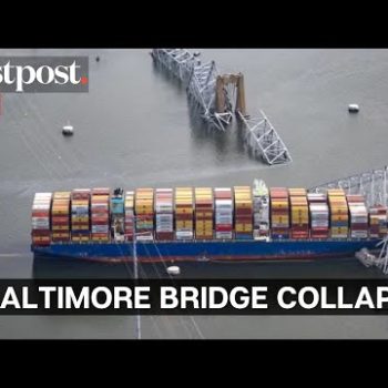 Baltimore Bridge Collapse LIVE: Massive Cleanup Underway as Search Efforts Begin