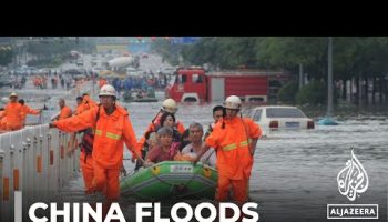 Torrential rains ravage southern China, thousands displaced
