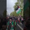 Timelapse video of the pro-Palestine protest in London