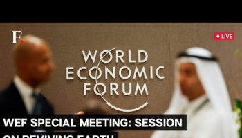 LIVE: WEF Session | Reviving Earth: Mobilizing for a Restored World