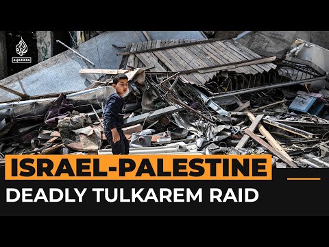 Videos show widespread damage from Israel’s deadly West Bank raids