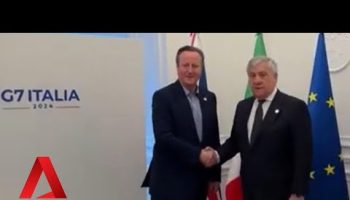 US, UK unveil sanctions on Iran as G7 foreign ministers meet in Italy