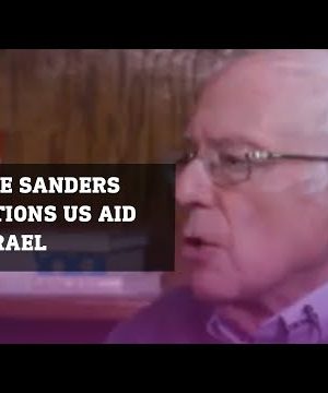 Bernie Sanders says US is aiding Israel in intentionally starvation of Gaza children