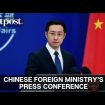 China MoFA LIVE: China Sounds Warning After Philippines and US Announce Expansive Military Drills